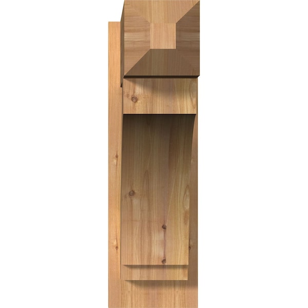 Imperial Smooth Craftsman Outlooker, Western Red Cedar, 7 1/2W X 24D X 24H